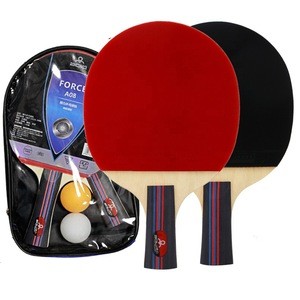 Wholesale Price Table Tennis Racket Set Pingpong Rackets 2 Balls