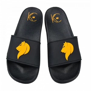Wholesale Summer Slides Footwear Custom Logo High Quality Custom  Embossed Slippers for Men