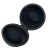 Wholesale waterproof black round EVA storage jewelry case with zipper portable soft felted watch case