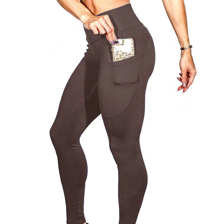 Wholesale workout women leggins fitness custom leggings women gym workout yoga pants with pockets