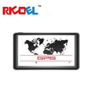 Windows ce 6.0 gps software 7 Inch car gps navigation system with CE Rohs certificate