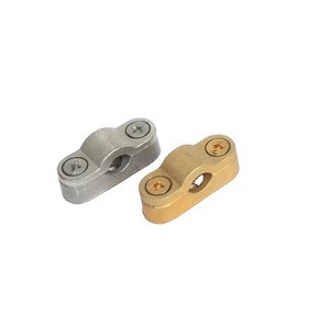 Wire connectors types bar copper cable clip brass saddle clamp
