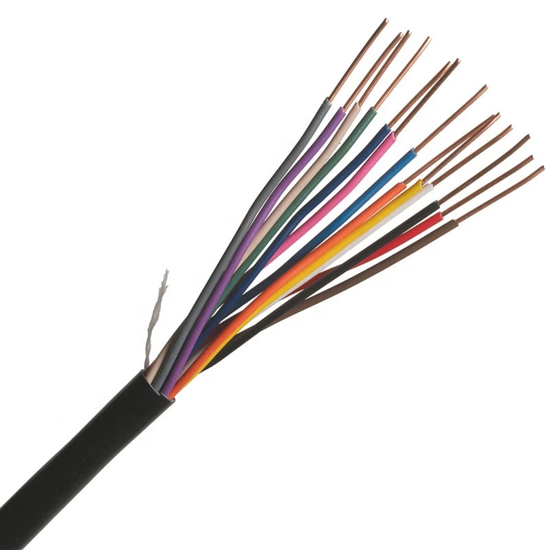 Wire electric XINYA 4 core wire 2 core cable shielded twisted pair cable High quality FRPE jacketed UL21100 12 conductor cable