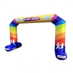 With Air Blower High Quality Advertising Inflatable Arch All Print Advertising Inflatable Gate Entrance