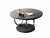Import WK-T001 Home Decor Living Room Modern Glass Round Rotating Coffee Table from China