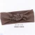 Women Headband Wide Headband Winter Warm Knitted Hair Bands Solid Color Cross Knot Hairbands Girls Hair Accessories