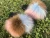 Import Womens Fashion Raccoon Fur Soft Sandals Wholesale real fur slippers Natural Color fur slides for women from China
