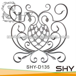 wrought iron gate ornaments forged steel elements