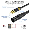 XLR to RCA Cable RCA Male to XLR 3 Pin Connector Female Audio Speaker Cable for mic microphone Amplifier Plug