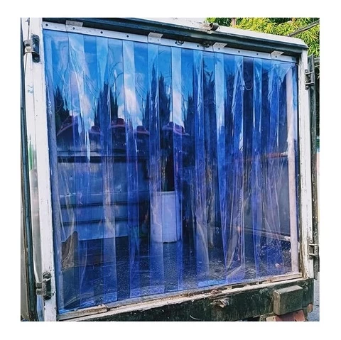 YASHEN high quality clear blue pvc plastic strip curtain transparent tinted pvc strip curtain roll