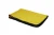 Import Yellow Microfiber plush terry cloth with black binding from China