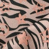 Zebra animal print fabric leather semi-pu leather for shoes, bags with luis design vuitton