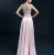 Import ZH0767H Stylish satin sleeveless evening dress elegant lady formal dress from China