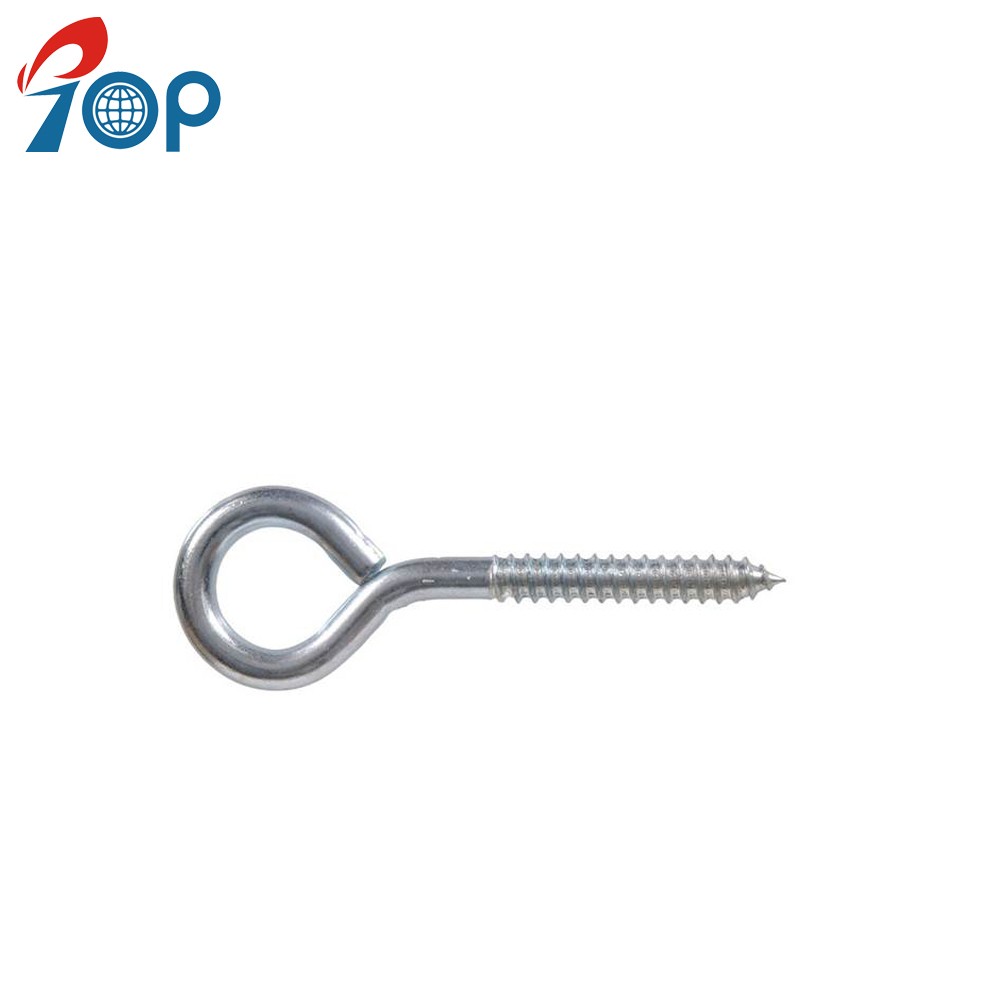 Zinc Plated Hanging Hooks Eyebolt Ring Tapping Screws