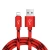 Import ZMD nylon braided colorful aluminium alloy usb fast lightningg charging data cable for iphone from China
