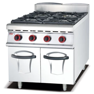 (ZQW-878) Gas cooking range/gas cooker with oven/4 burner gas Commercial Cooking Ranges