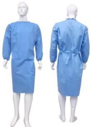 Professional 45G SMS non-woven disposiable surgical isolation gown