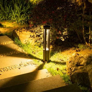 Highlux Pathways Outdoor IP65 Aluminum Modern Cylindrical LED Lawn Light 400mm 600mm 800mm