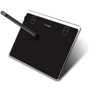 AP604 8192 levels pressure sensitivity Silver digital pen graphic tablet(153*92mm)