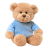 Import Custom Teddy Bear Plush Toys Stuffed Animals with Logo from Hong Kong