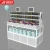 Import creative gifts one dollar products melamine wood shop shelves display stand racks from China