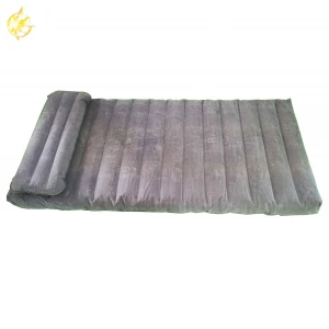 Hight Quality Gray Inflatable Air Mattress For Travel Outdoor Indoor Lounger