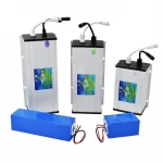 12v 24v 30ah 40ah 50ah 60ah Ip65 Waterproof 18650 Ternary Lithium Battery Pack for Solar Street Light Cctv Camera System