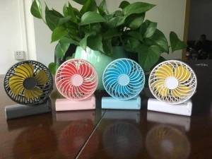 Multi-Function Portable Fordable Rechargeable 4 Blade Fan fashion charging fan