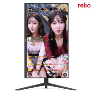 24inch All In One PC H5 Mainboard Intel I7-1165G DDR4 16GB SSD 256GB Integrated Intel HD with 300W Camera and UPS Power