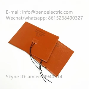 Silicone Rubber Heating Pad with 3M adhesive