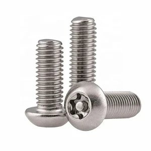 Wholesale M2 M3 M4 Ss304 Stainless Steel Aluminum Torx Button Head Machine Screw Security Bolt Tapping Screw