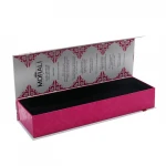 Hair extension packaging box