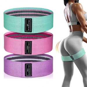 Fitness Rubber Band Elastic Yoga Resistance Band Suit Hip Ring Expansion Band Gym Fitness Exercise Band Home Exercise