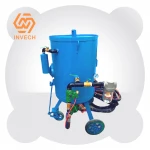 Cheap Price Mini Dust Sand Blast Machine Surface Cleaning Movable Sand Blasting Machine For Sale