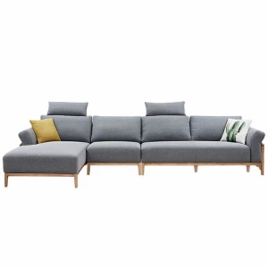 Memeratta Nordic Style Modular 1+3 leisure Lounge Fabric Sofa S-719