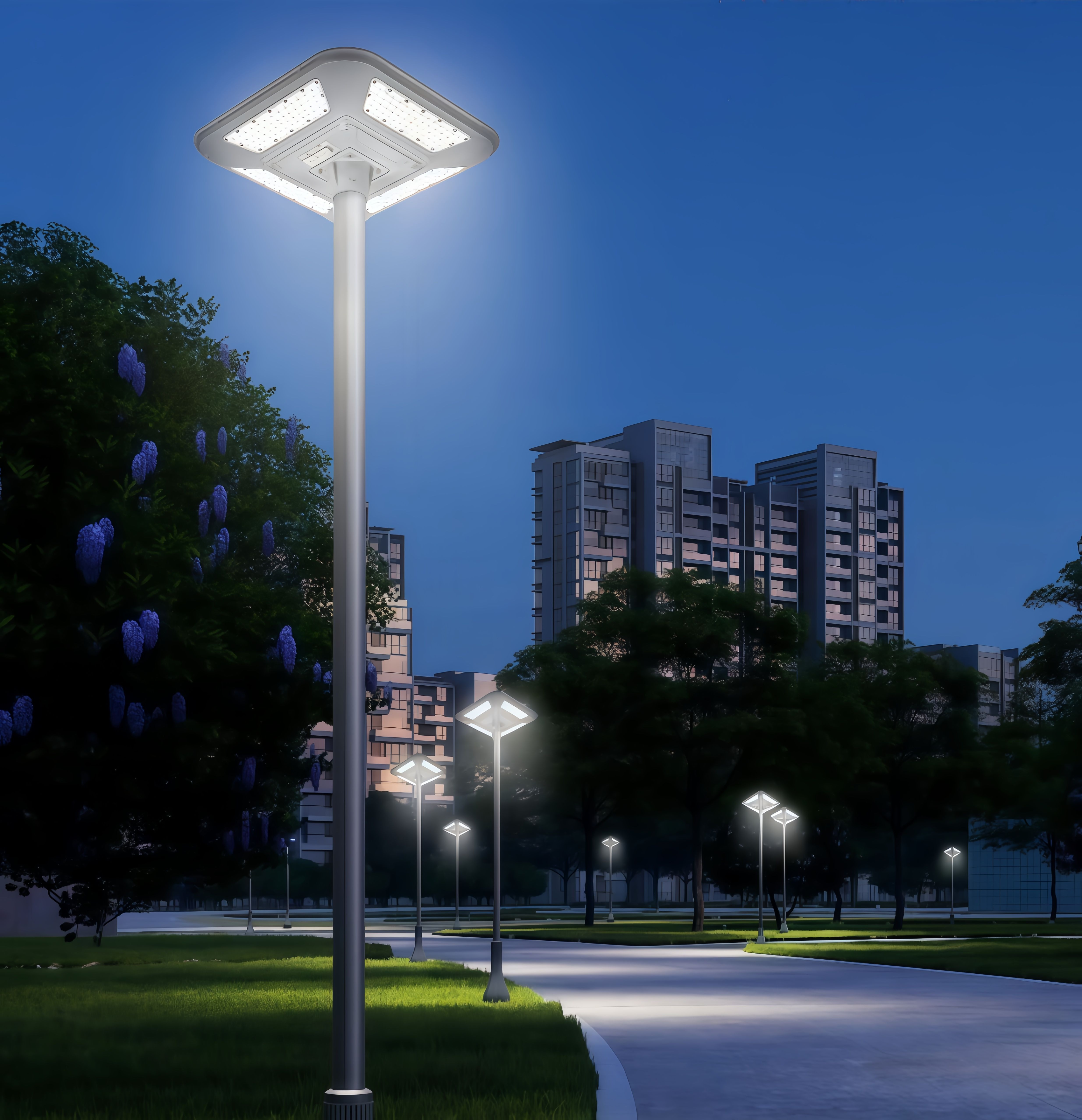 Led Baoding Buy Supply China Wholesale All In One Solar Garden Light Led Lawn ...