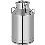 Seal Lids Milk Wine Pail Bucket Liquid Storage Tank 304 Stainless Steel Milk Cans For Transport Milk