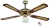 Import 52"Decorative Ceiling Fan     from China