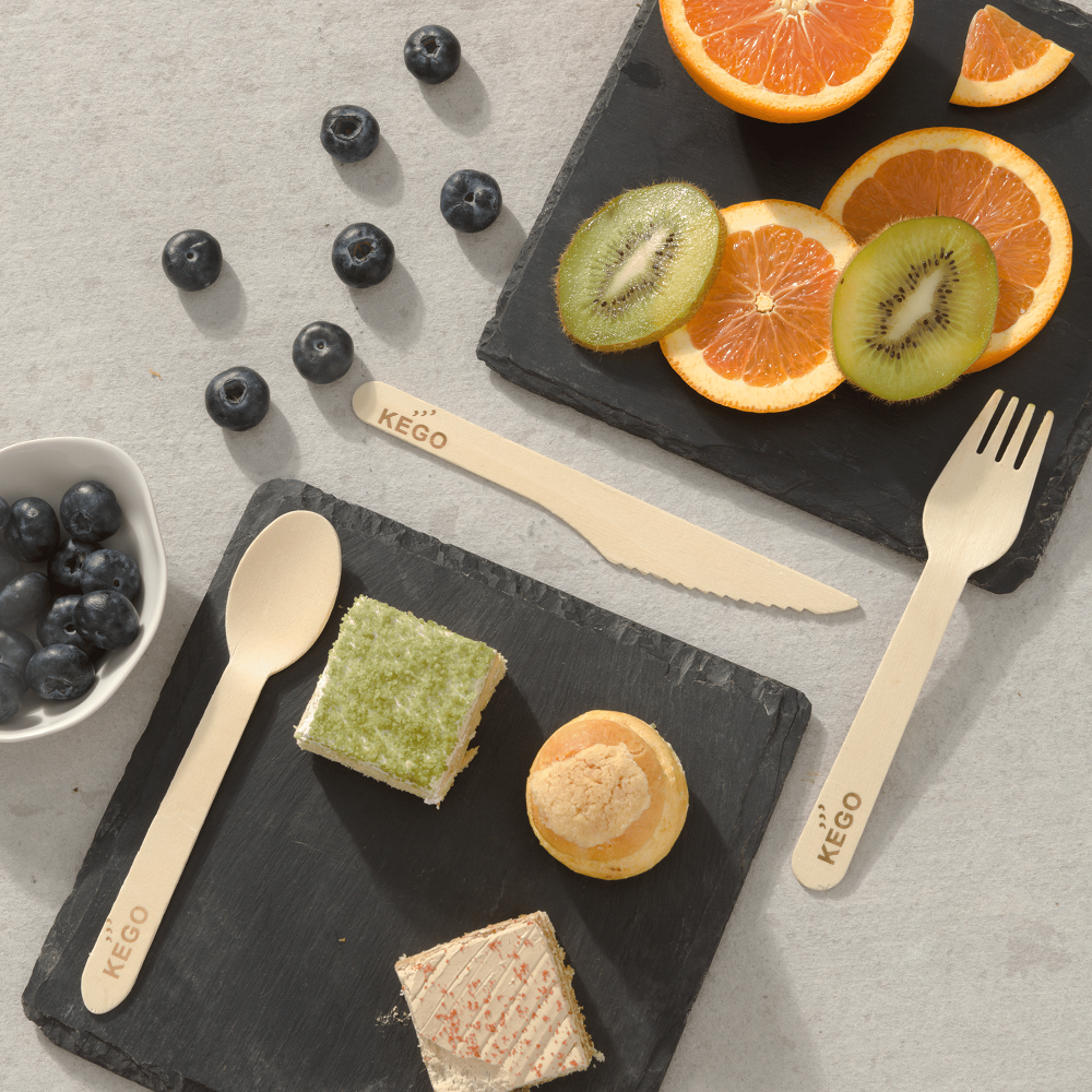 Buy Disposable Wooden Cutlery Set Spoon, Fork, Knife, Toothpicks ...