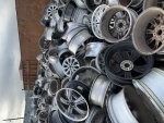 Aluminium wheel scrap