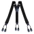 Import Wholesale fashion vintage women men pu leather suspenders from China