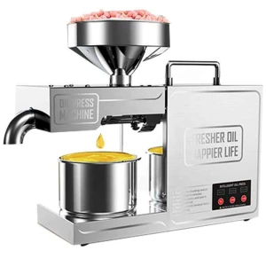 B03 Intelligent Automatic Cold Oil Press Machine Cooking Oil Sesame Peanut Seeds Oil Press Cold Oil Pressing Machine