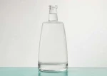 50ml Round Nordic Type Normal Flint Mini Glass Bottle for Vodka