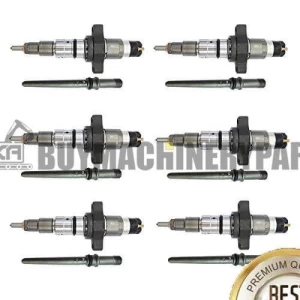 6PCS Fuel Injectors 0445120238 0986435505 for 04-09 Dodge Ram Cummins 5.9L Diesel