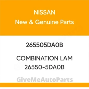 265505DA0B Genuine Nissan COMBINATION LAM 26550-5DA0B