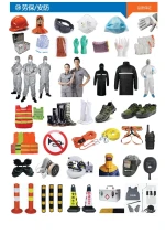 safety protection equipment, labor protection equipment.