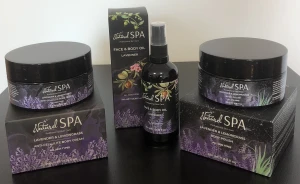 Spa Face & Body Professional 3-step treatment with Lavender oil
