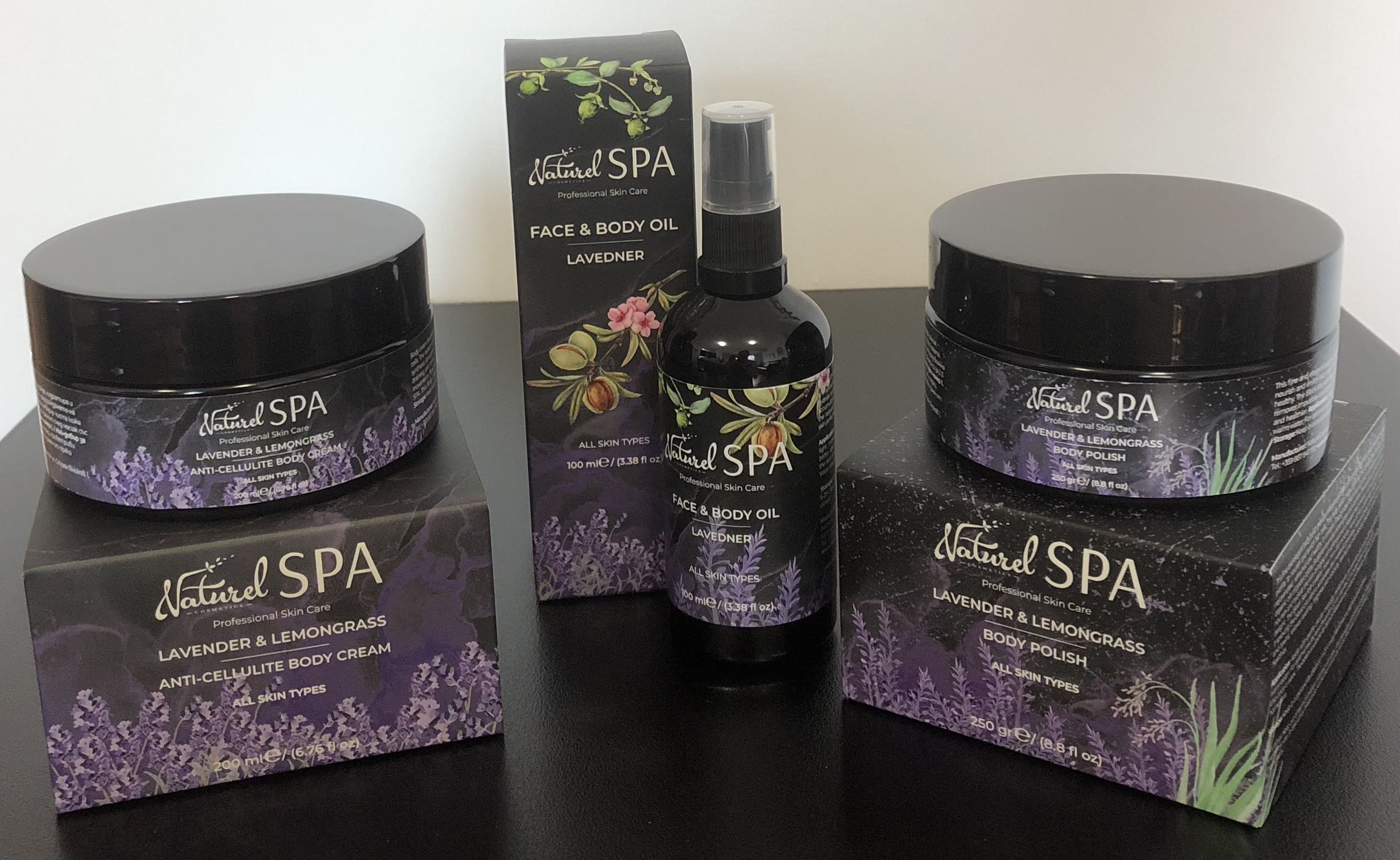 Buy Spa Face & Body Professional 3step Treatment With Lavender Oil