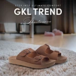 Wholesale PU Double Strap Comfort Sandals Casual Summer Footwear