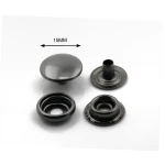PRYM Italy Invisible Head Capped Stud Type  Style Snap Button Fastener Apparel Luggage Premium Plating for Clothing Sna